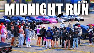 CARMEET SEKALIGUS MIDNIGHT RUN TERBESAR DIKOTA !!! GTA 5 ROLEPLAY