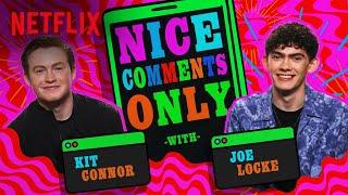 Heartstopper's Kit Connor and Joe Locke React to the Heartstopper Trailer Comments | Netflix