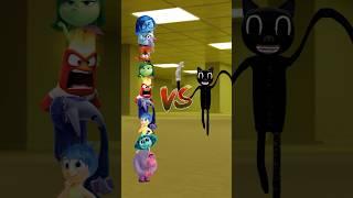 Inside Out 2 VS Cartoon Cat #shorts #insideout2 #cartooncat