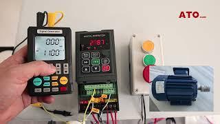 4-20mA speed control on VFD (CI port)