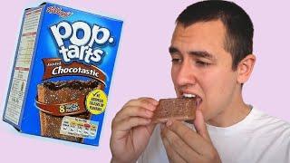 TRYING CHOCOLATE POP TARTS FOR THE FIRST TIME