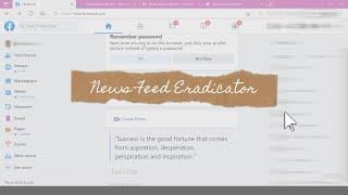 Remove News Feed in Seconds! Productivity Tool: News Feed Eradicator (Tagalog Tutorial)