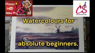 Colinsteedart. Watercolour painting for the beginner.