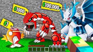 Minecraft, But I Can BUY Pokemon