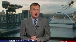 Павук вийшов у ефір BBC у Шотландії
