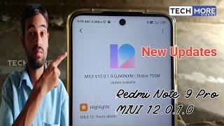 Redmi Note 9 pro MIUI 12 0 1 0 New Update