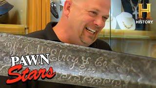 Pawn Stars: RISKY OFFER for Civil War Sword (Season 2)