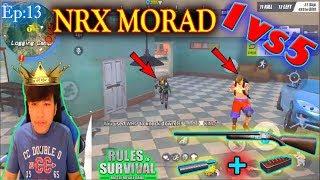 NRX Morad 1vs5 Kill 1 Team 1 Shot,ROS Most Kill Montagurvivale,Rules Of S,NRX Thai,Saxy Gaming|Ep13