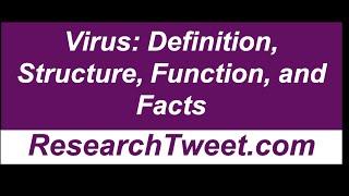 Virus: Definition, Structure, Function, and Facts