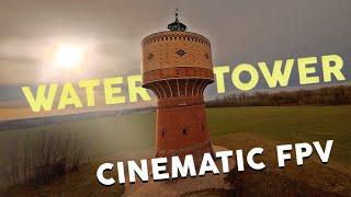 CINEMATIC FPV DRONE - Water Tower / Wasserturm Mittweida GERMANY