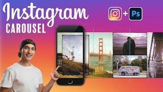 HOW TO CREATE A SEAMLESS INSTAGRAM CAROUSEL IN PHOTOSHOP