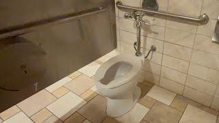 Men’s Restroom Tour | Kohler Toilet & Urinal Flush | Puente Hills Mall, City of Industry, California