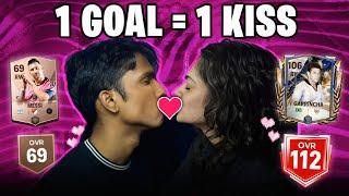 If I Score, She KISSES ME! - FC MOBILE