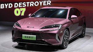 BYD Destroyer 07 Debuts As A PHEV Sedan With 124 Miles Range