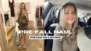 Pre-Fall Haul | Aritzia, silver jewelry & thrifted pieces | morgan berna