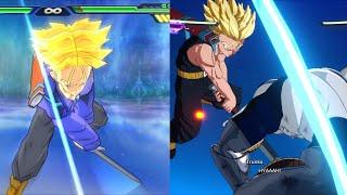 Future Trunks differences from Tenkaichi 3 are so good