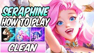 HOW TO PLAY SERAPHINE | Best Build & Runes | Diamond Commentary | Seraphine Guide -League of Legends