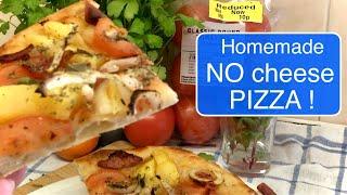 HOMEMADE NO CHEESE PIZZA ! | LUNCH OUT | EXTREME FRUGAL LIVING VLOG