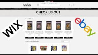 Selling Your Pokemon Cards On WIX and eBay