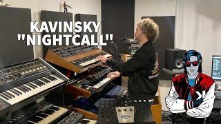 Kavinsky - Nightcall : Synthesizer Cover