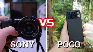 Poco M3 VS Sony Camera