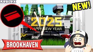 NEW Update Tahun Baru 2025 Brookhaven RP! (Bandara Baru & Rahasia Kartu Merah)