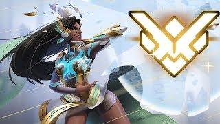 Overwatch  ВЗЯЛ ТОП 500 НА СИММЕТРЕ!!! top 4 symmetra overbuff