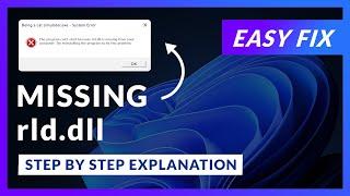 rld.dll Error Windows 11 | 2x FIX | 2023