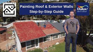 Painting Roof & Exterior Walls | Step-by-Step Guide | Project O | with Dulux