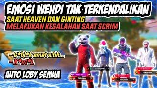 EMOSI WENDI TAK TERKENDALIKAN SAAT HEAVEN DAN GINTING MELAKUKAN KESALAHAN SAAT SCRIM