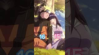 Naruto and hinata  #naruto #hinata #anime #love #shorts