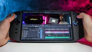 Editing Video on the Lenovo Legion Go vs MacBook Pro