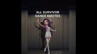 Identity V | All Survivor Dance Emotes