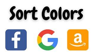 sort colors | sort colors leetcode | sort colors leetcode python | leetcode 75