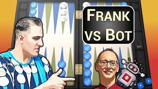 Master Frank Talbot COLLIDES with Backgammon Bot - EPIC BATTLE! 