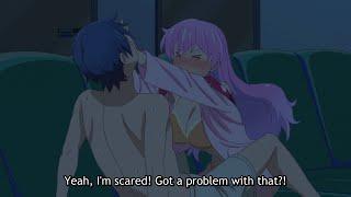 Akari Watanabe is shy when Jirou looks at her breasts Ep 2 [ Fuufu Ijou, Koibito Miman -  夫婦以上、恋人未満]