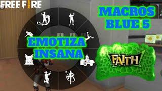 MACROS PARA BLUESTACKS 5 Y EMOTIZA INSANA - PARED AGACHADA EN BLUESTACKS 5 CON UNA TECLA