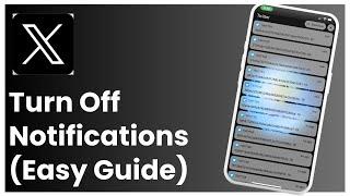 How To Turn Off Twitter Notifications !