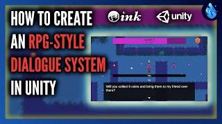 How to create Dialogue System in Unity | RPG Style | Unity + Ink Tutorial 2025