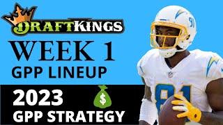 2023 DraftKings NFL Week 1 GPP Lineup & NFL DFS Strategy with RotoWire Expert