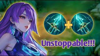 Novaria with Sky Piercer: Unstoppable Gameplay! | Novaria Best Build 2024 Mobile Legends