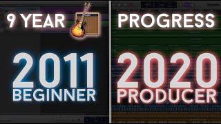 My Epic 9 Year GarageBand Progression (Massive Transformation!)