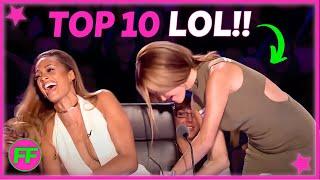 10 FUNNIEST AUDITIONS EVER ON BRITAIN'S GOT TALENT!