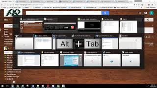 Using the TAB key