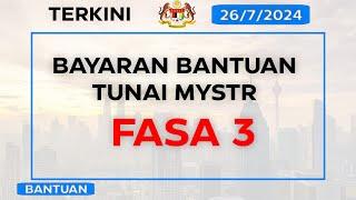 Berita STR Fasa 3: Tarikh & Kadar Bayaran Bantuan Tunai [R16]