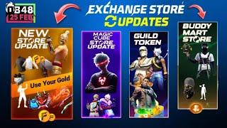 OB48 Tripal Store Update New Items| Magic Cube Store Update | Free Fire New Event | ff new event