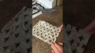 Wrapping water  | Beeswax Wrap ASMR