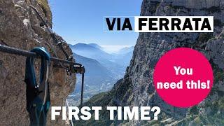 Do this before going on Via Ferrata! - Don't take it for granted! - Via Ferrata beginner guide