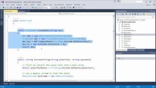 Twenty C# Questions Explained - How to encrypt and decrypt a string in .NET