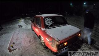 БОЕВАЯ КЛАССИКА. Зимний DRIFT НА ВАЗ 2101 .1.7L .